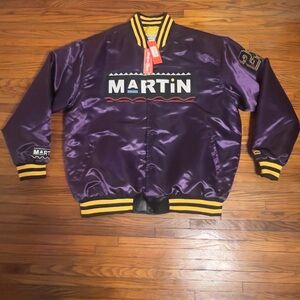 Purple Martin Marty Marr Satin Jacket Men’s Size 5XL